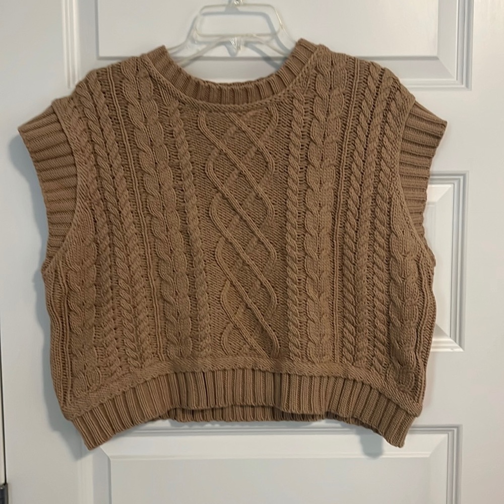 Oatmeal Sweater Vest